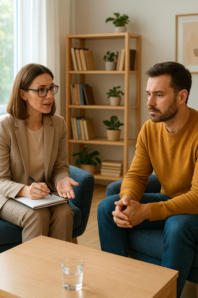 rozmowa porada psychologiczna